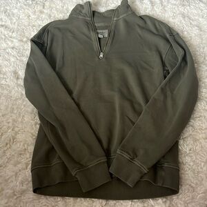 Green Goodfellow quarterzip